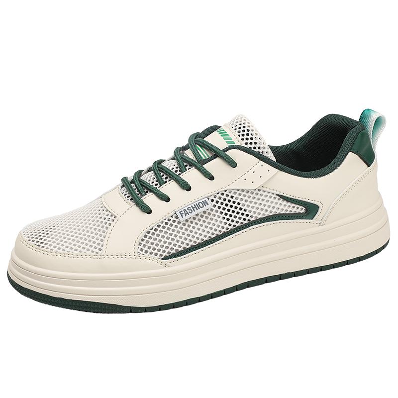 New men's casual sports shoes for spring and summer, breathable and anti-slip flat vulcanized shoes, large-sized 47 sneakers