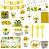 Cheerful Sunflowers Theme Party Decoration Set For Memorable Baby Showers And Kids Birthdays
