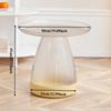 Round Plastic Side Table Nordic Coffee Table Multifunctional Corner End Table Center Table Living Room Furniture