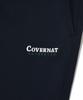 COVERNAT Authentic Logo Tapered Sweat Jogger Pants Navy