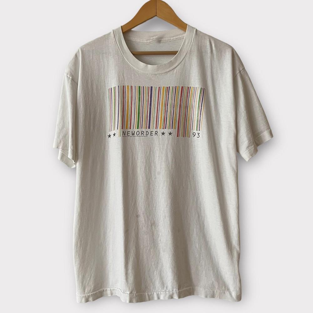 

1993 New Order New Wave Band Tour T Shirt Full Size S-5XL Unisex T-Shirt L