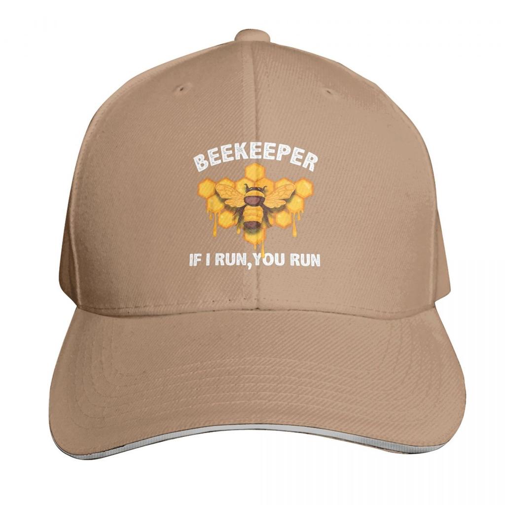 Beekeeper If I Run You Run Beekeeping Cap Fashion Casual Baseball Caps Adjustable Hat Hip Hop Summer Unisex Baseball Hats