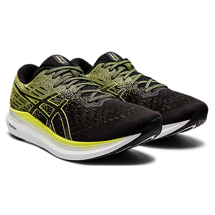New Asics EvoRide 2 'Black Glow Yellow' 1011B017-004
