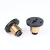 T8 Anti-Backlash Brass Trapezoidal Lead Screw Nut Eliminate Clearance Nut Pitch 2Mm Lead 2Mm 4Mm 8Mm For Cnc 3D Printer