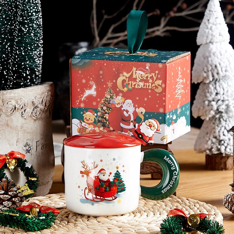 WA Ceramic Mug with Lid and Spoon