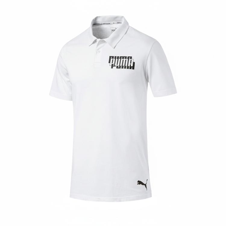 Puma Breathable Printed Casual Outdoor Polo Shirt Men tops 844186-02 XL