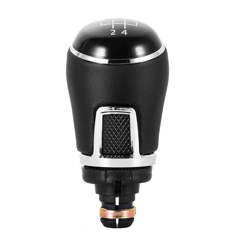 New Model High Quality 5 6 Speed Gear Shift Knob Leather Lever Stick for Volkswagen VW Universal Polo Golf Jetta Car Accessories