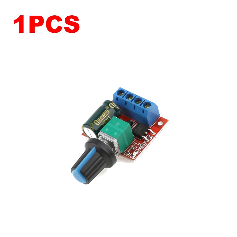 1-5pcs 5A 90W PWM 12V DC Motor Speed Controller Module DC-DC 4.5V-35V Low Voltage Motor Speed Controller Adjustable Drive Module