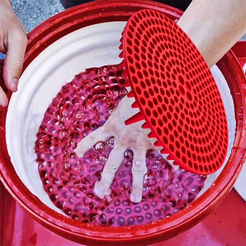 Car Wash Sand & Gravel Guard Net - Two Bucket Water Filter for Cleaning