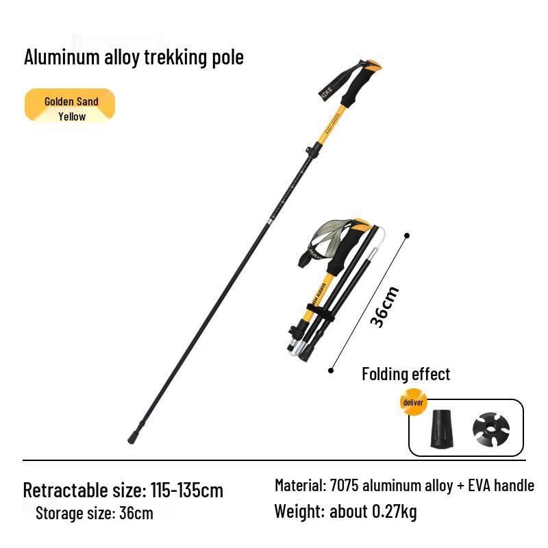 Yizi Miss Outdoor Aluminum Alloy Trekking Pole Standard