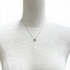 Great TIFFANY&Co. Necklace Open Heart Pendant Silver AG925 Women Used