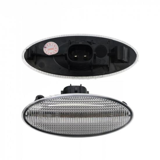 2X Sequential LED Side Marker Light For Toyota Yaris RAV4 Corolla hatchback Vitz