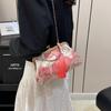 New Chinese Temperament Fringed Handbag 2025 Spring New Versatile Shoulder Messenger Bag Lock Chain Bag