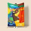 Plush Throw Blanket for Sofa or Bed  Natural  Animal Prints  Soft Thick Cozy Winter Blanket