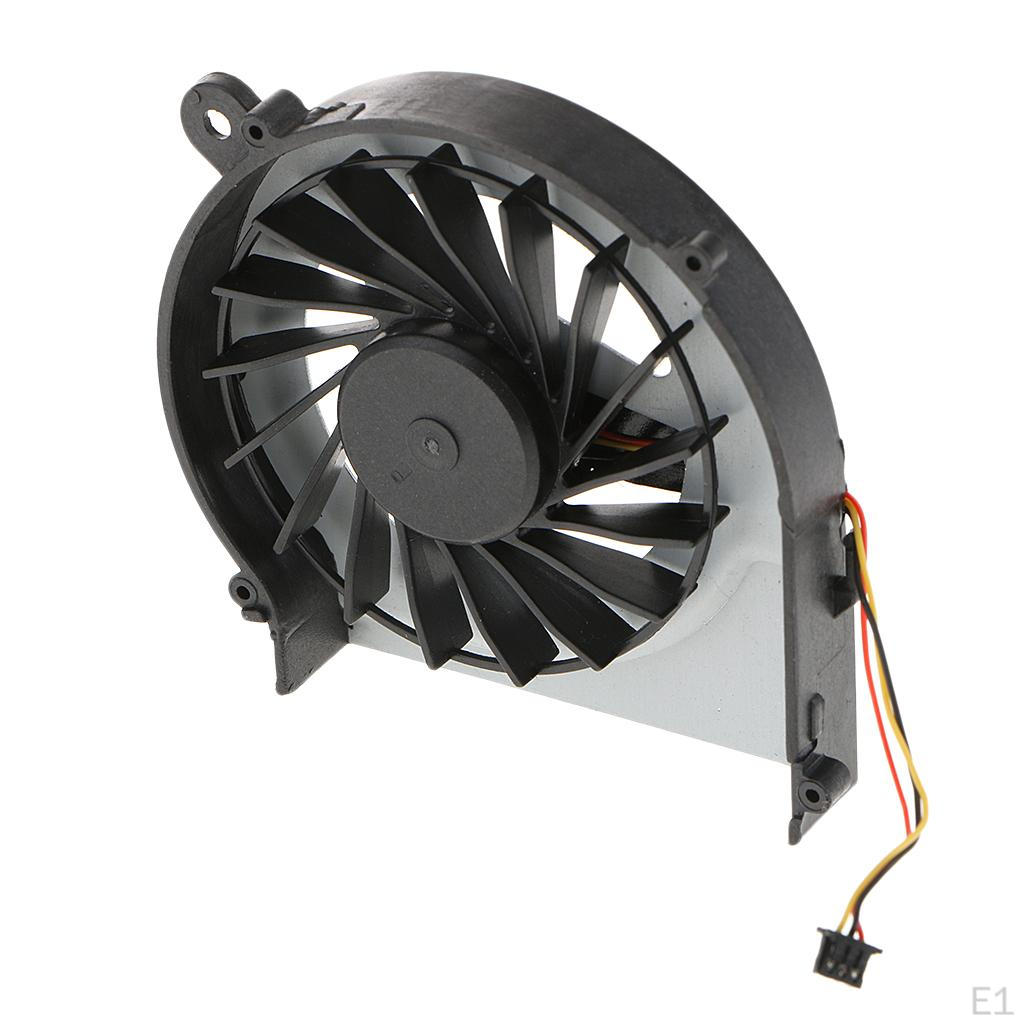 DC5V 3Pin Computer CPU Cooler Cooling Fan Black for HP CQ42 G4 1000