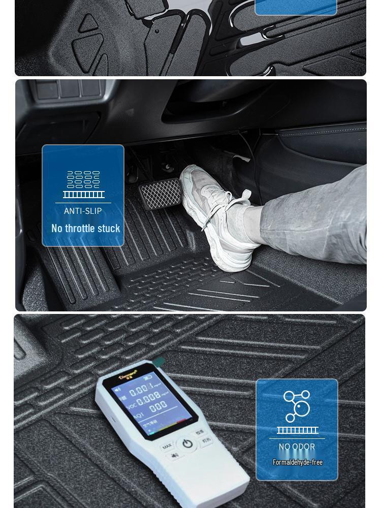 Zeekr X TPE Floor Mats: Full Coverage for 2023-2025 Four/ Five-Seater Models