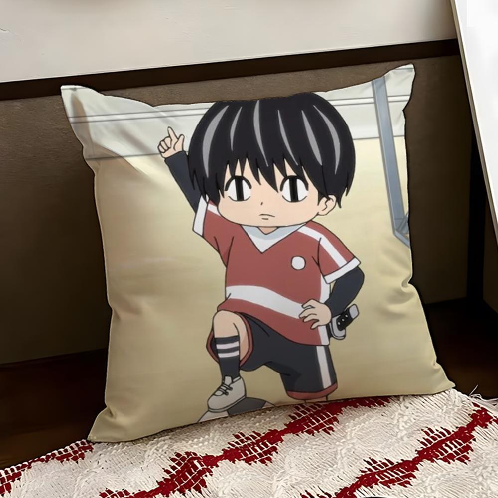KKotaro Lives Alone Cushion Cover Reversible Soft Durable Pillow Cover Home Car MultiScene Use for Daily Comfort