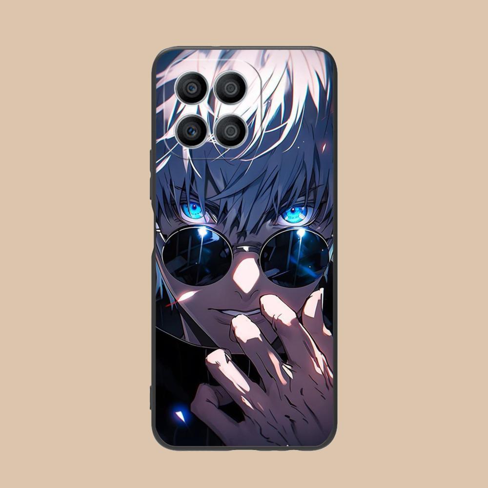Jujutsu Kaisen Satoru Gojo Phone Case for Honor 90 80 70 60 50 30 20 10 9 8 7 Pro S SE Lite 5G Colorful Printing Cover Cover