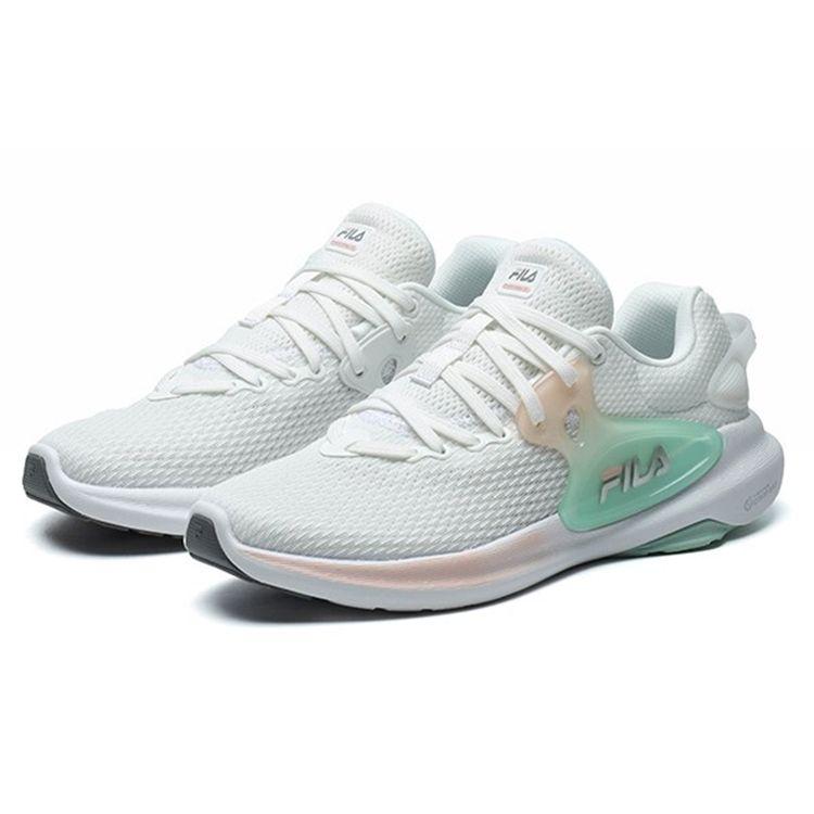 Fila Athletics Morden Chic-FMC Fabric TPU Low-Top Running Shoes Women Sneakers Bright-White A12W122105FBW