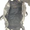 PRADA Rucksuck Backpack Daypack Tessuto Nylon Leather Silver Hardware Black Women's Triangle Logo Plate