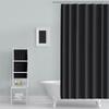 Waterproof Shading Curtain Solid Color Bathroom Partition Curtain  Toilet