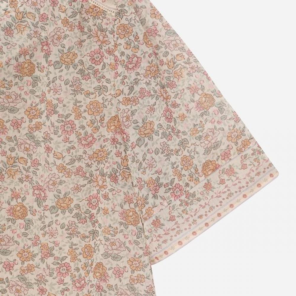 Thursday Island Women Flower Border Chiffon Blouse T264mbl239w