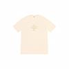 Supreme Logo Print BOX Crew Neck Short Sleeve Shirt Apricot S54