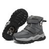Kids Winter Snow Boots Boys Girls Thick Warm Fleece Lined High Top Ankle Non-Slip TPR Sole