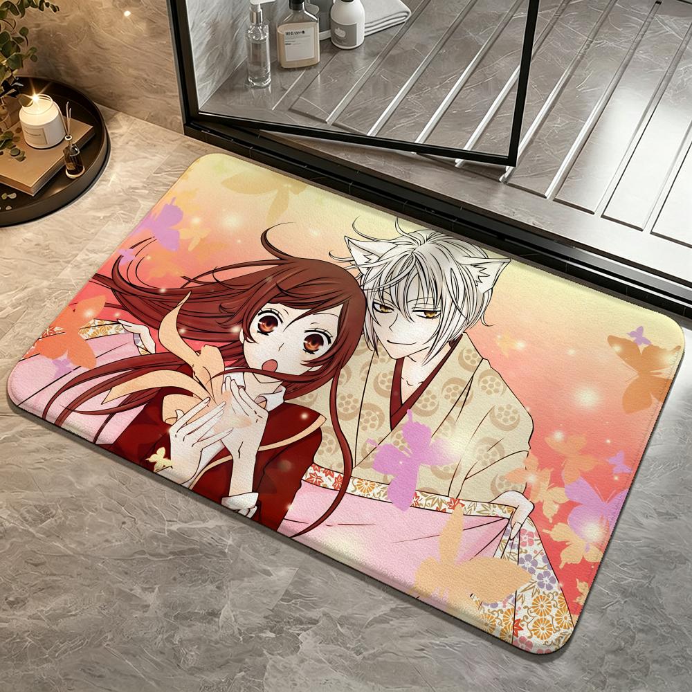 Anime-Kamisama KissS Floor Mat Bedroom Carpet, Bathroom Foot Mat, Doormat, Non-Slip Absorbent Multi-Use