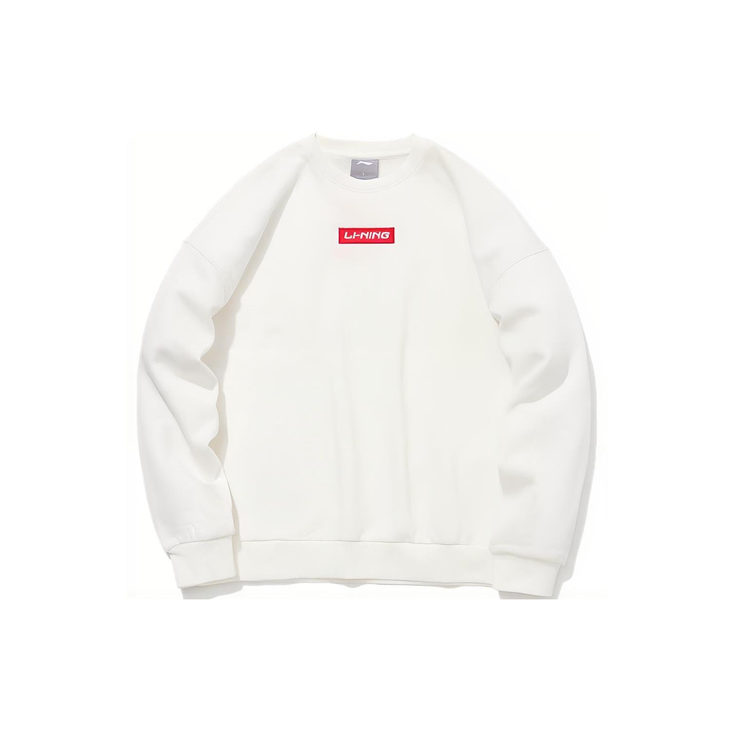 Li Ning Sweatshirt Unisex Ivory AWDRE50-1 XXL