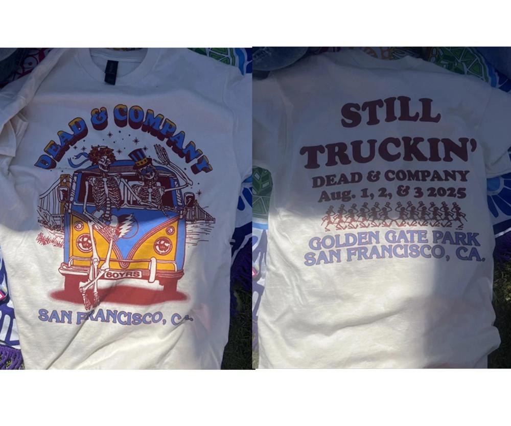 2025 Dead & Company Golden Gate Park SF reprint T-Shirt S-5XL Unisex T-Shirt S