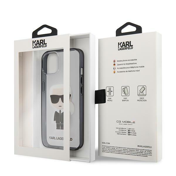 Karl Lagerfeld Klhcp13Shikck Iphone 13Mini 5,4 Transparent Ikonik Karl