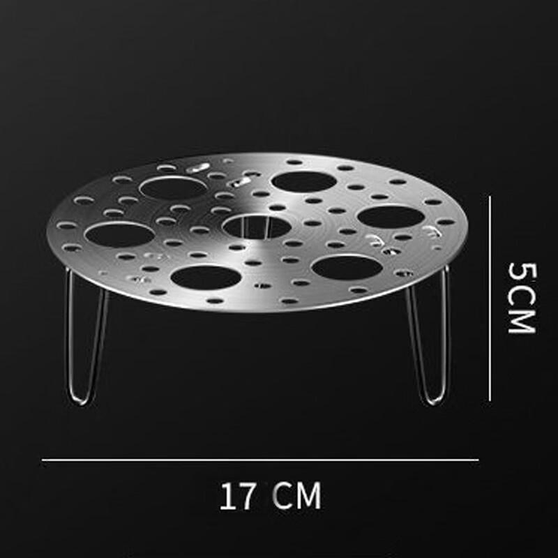 

Stainless Steel 7-Hole Egg Steamer Rack