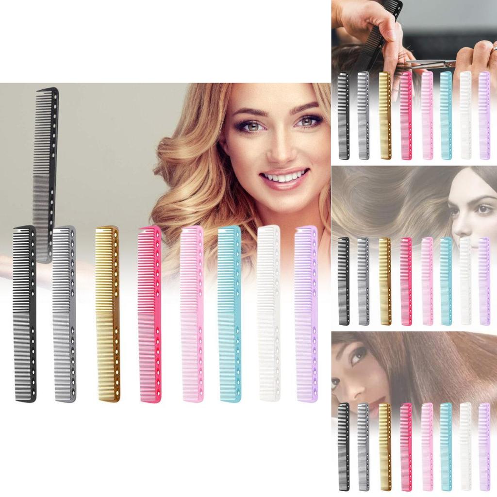 Versatile Professional Hair Stylist Cutting Comb Dual-ended Fine And Coarse Teeth For Salon Use