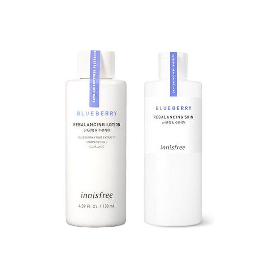 

Innisfree Blueberry Rebalancing Lotion (эмульсия) 130 мл / Кожа 150 мл
