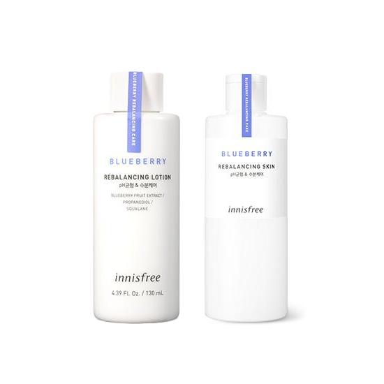 Innisfree Blueberry Rebalancing Lotion (эмульсия) 130 мл / Кожа 150 мл