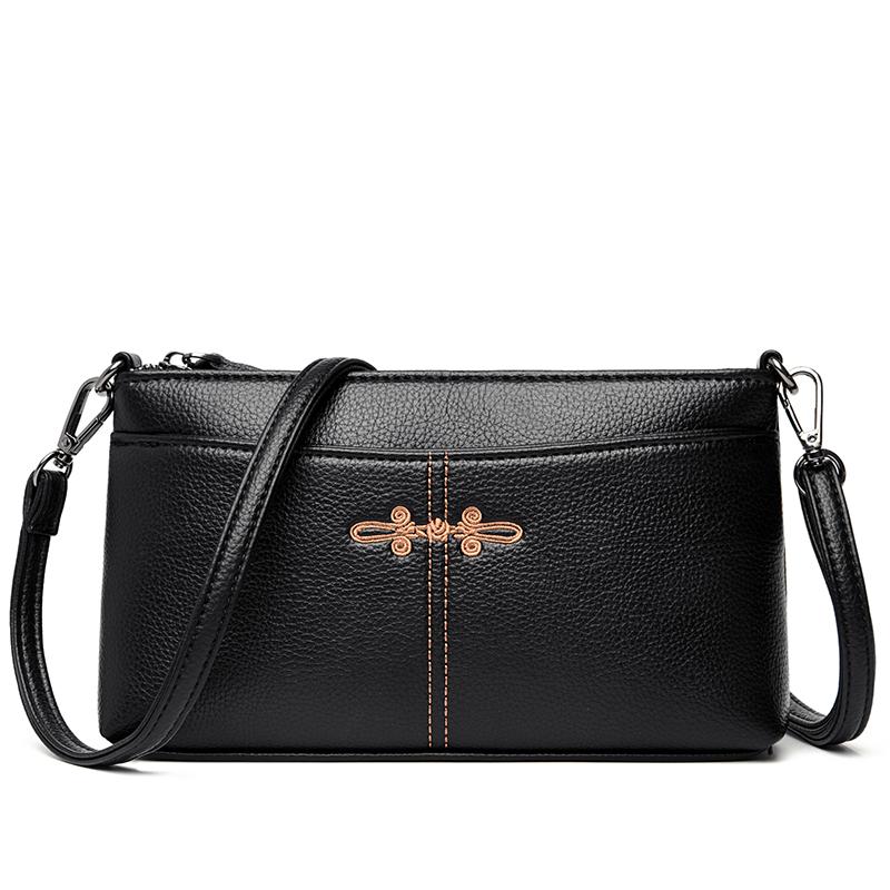 

Винтажная вышитая женская сумка через плечо, стильная многофункциональная, легкая, универсальная, компактная сумка, модная повседневная сумка через плечо