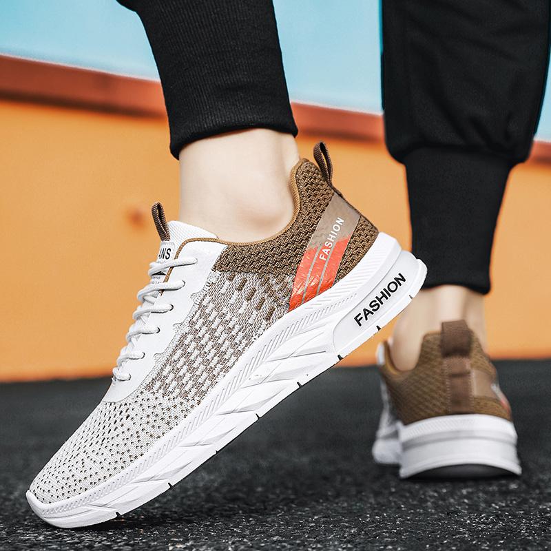 Fashion Men's Running Shoes Comfortable Sports Shoes Marathon Racing Shock-absorbing Athletic Train Sneaker Light Casual Sneakers 39-44