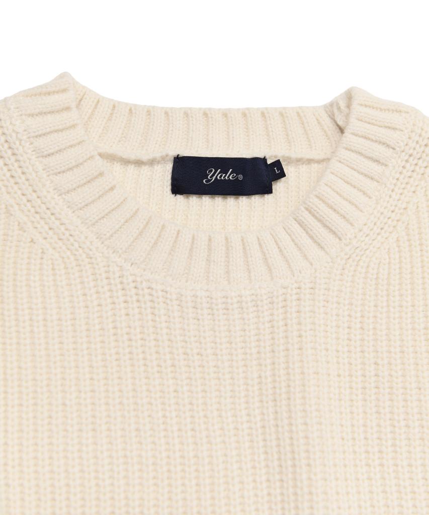 YALE Cozy Round Knit_Ivory