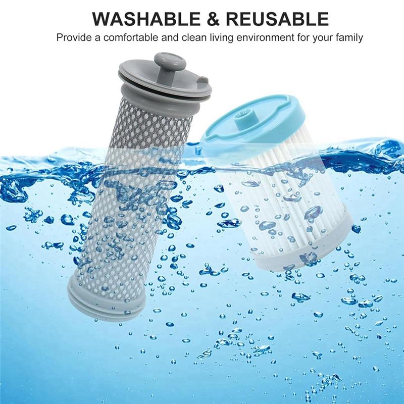 

A65T-Cordless Vacuum Filter Replacement Kit For Tineco A10/ A11 Hero, A10/A11 Master And PURE ONE S11, PWRHERO11 Snap