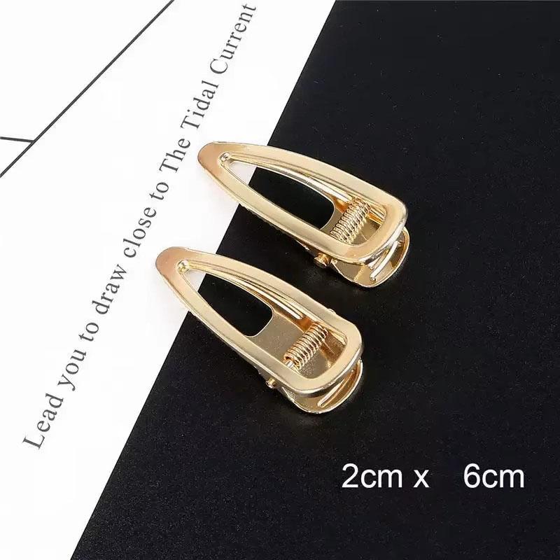 Wholesales Fashion Hair Clip New Women Zinc Alloy Hair Clips,gold Plating золотой