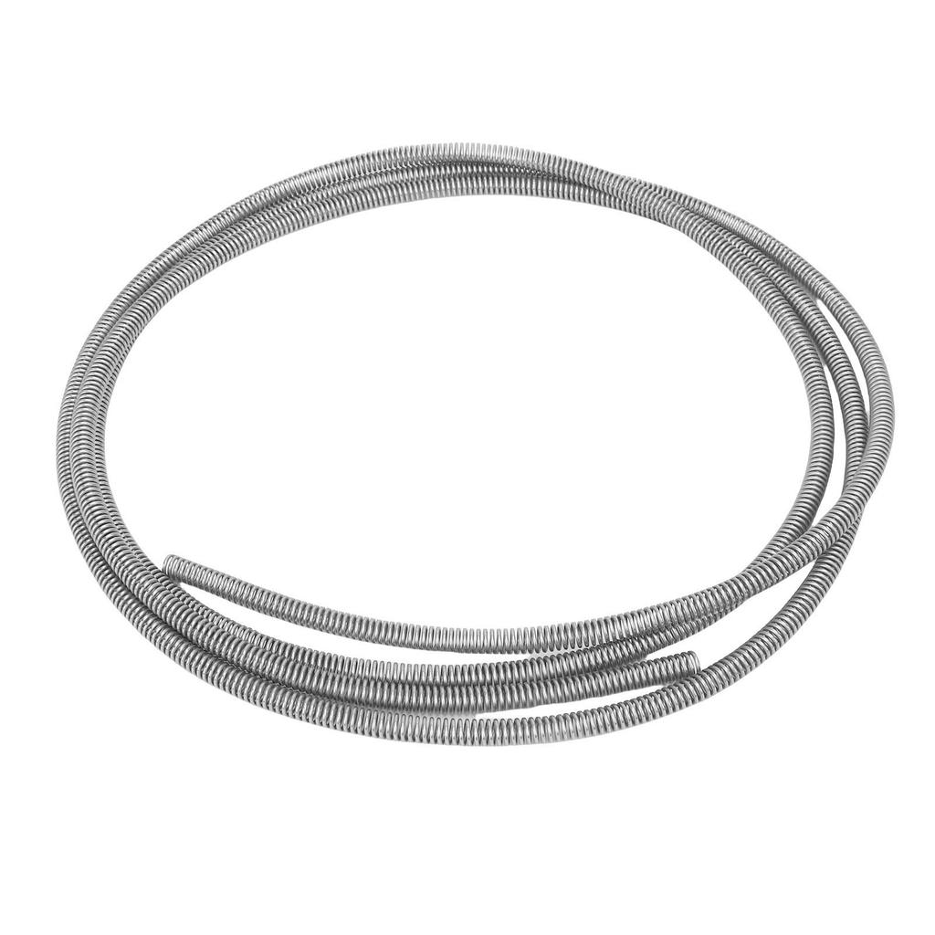 8 Ft Stainless Steel Brake Line Protector Flexible Galvanized Gravel Guard Spring Wrap for 316in