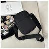 2026 Trendy Korean-Style Unisex Canvas Crossbody Bag: Versatile, Stylish, Compact Square Design