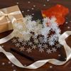 300pcs Winter Christmas Snowflake Flakes, Throwing Paper Scraps At Parties For Wedding Birthday Holiday Party