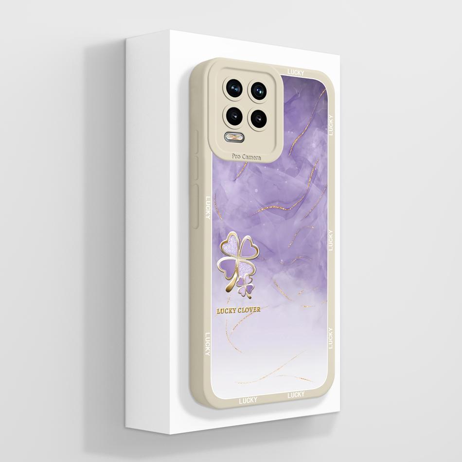 For Realme 8 Pro 8i 8S Phone Case Cute Flower Patterns Soft Liquid Silicone Full Coverage Cover For Realme 8Pro Anti Drop Shell