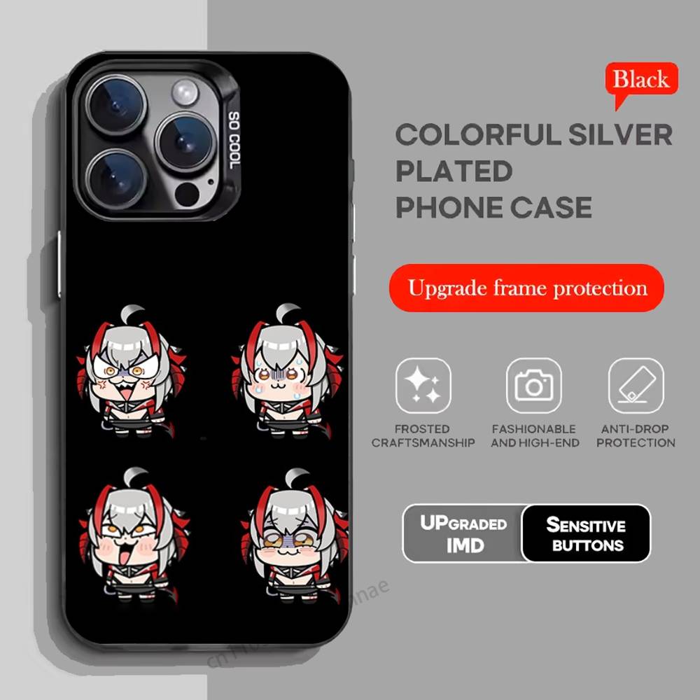 Arknights Game W phone Case for iPhone 17 11 12 Pro Max Plus Mini Air SE  16e 14 15 16 13 Soft Shell