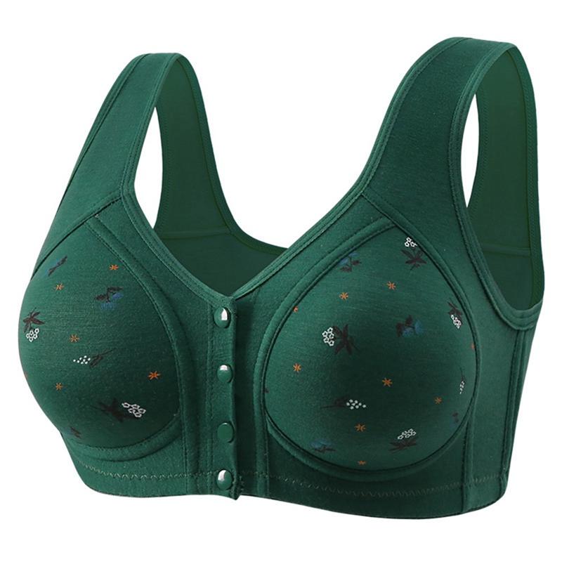 Women Large Size Front-closure Bra Vest Style Bra