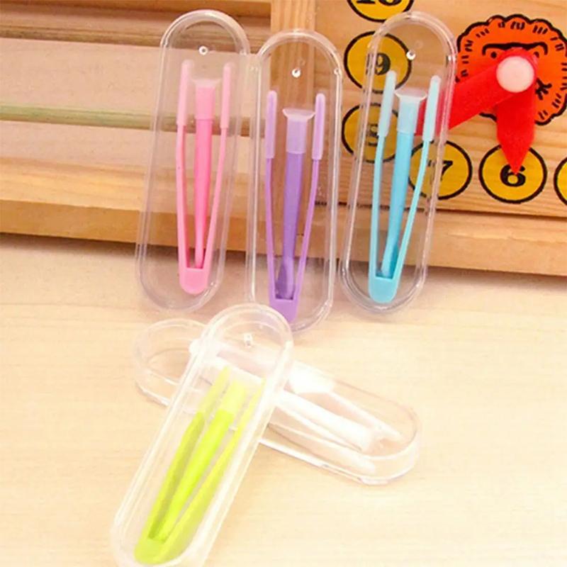 5PCS Lens Suction Stick for Eye Care Contact Lens Wearers Lens Inserter Remover Special Multicolor Tweezers Clamps Tool