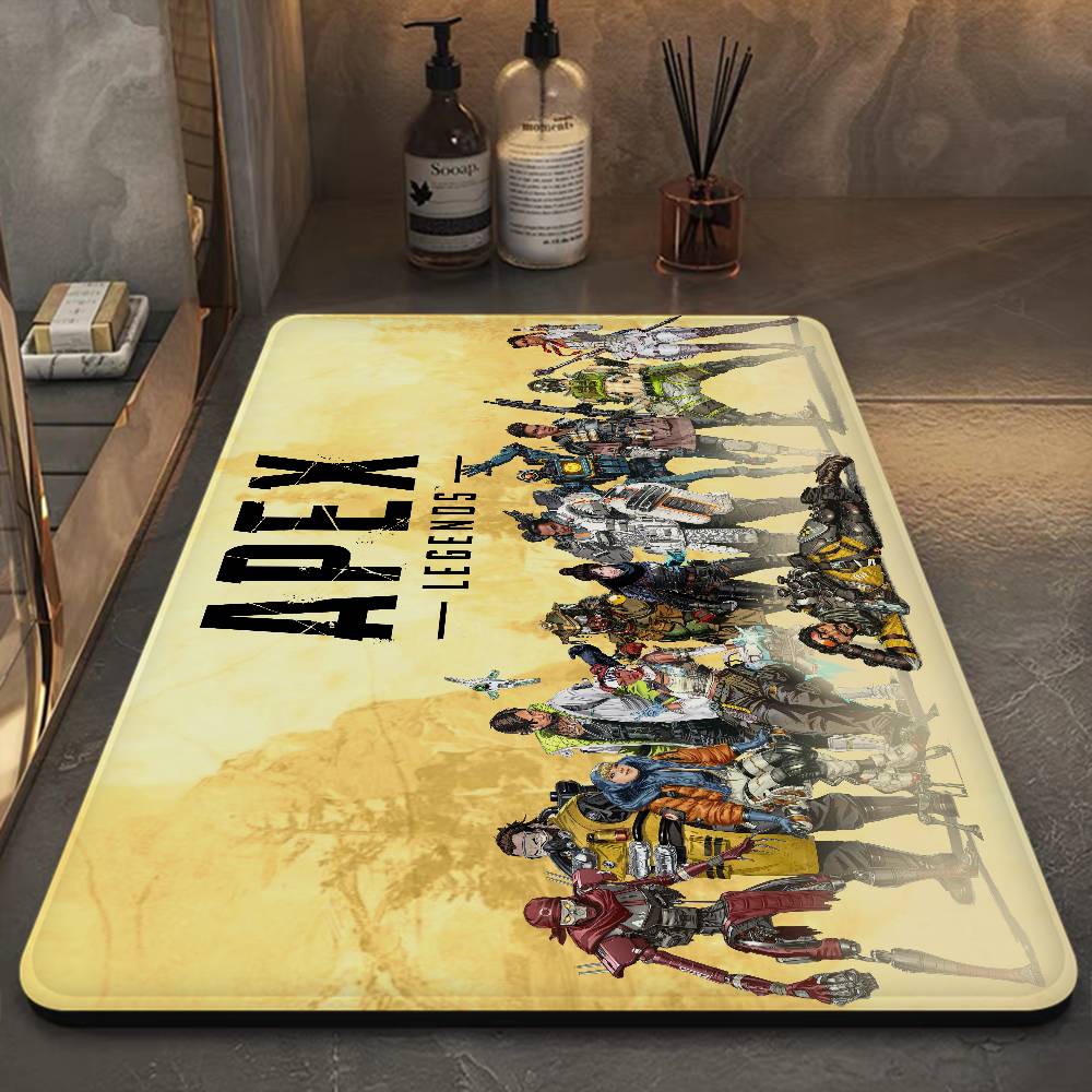 Apex Legends Octane Bathroom Mat Kids Room Bedroom Decoration Balcony Anti-Slip Doormat Living Room Welcome Rug