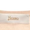 Herno Made In Italy Short Sleeve Cotton Sweater 46 Beige Knit Women Used